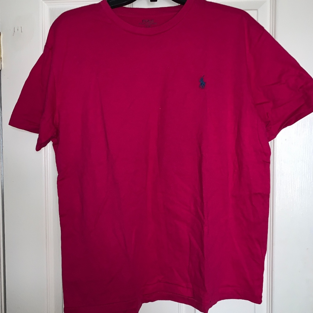 Ralph Lauren Polo Men's Crew Neck T-shirt Size Lar
